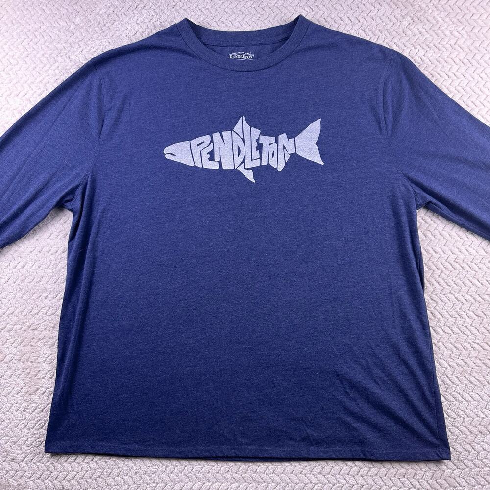 Pendleton Long Sleeve‎ Base Layer Fish graphic Men’s XL Fishing - Picture 4 of 11